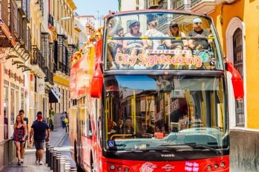 Hop-on Hop-off bus tour in Seville