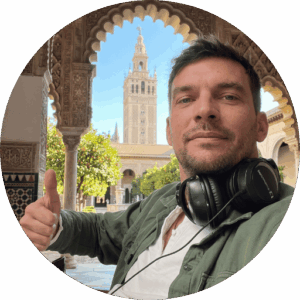 Eduardo Ballesteros, author of the Seville travel guide