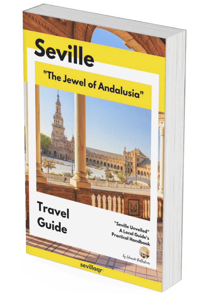 Cover of the free Seville travel guide in PDF