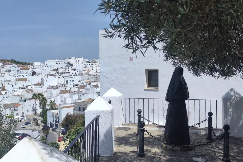 Viewpoint over the whitewashed houses of Vejer de la Frontera